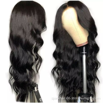 New Fashion Human hair Wig Cuticle Aligned Hair Lace Frontal Wig With Brazilian Virgin Hair Wig Supplier